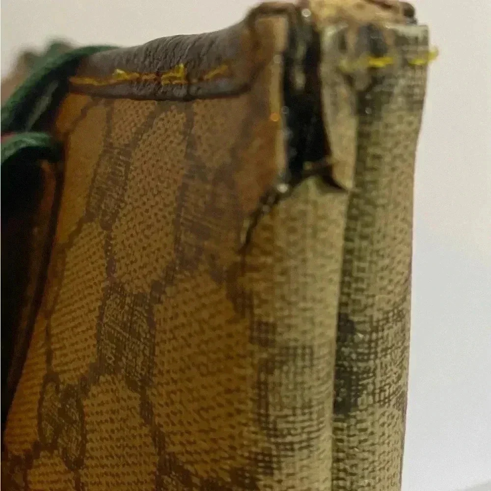 Gucci vintage GG mico web tote handbag